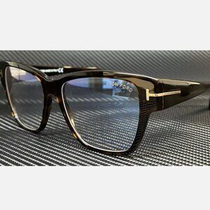 Tom Ford Women's Brown Havana Blue 54 mm Eyeglasses